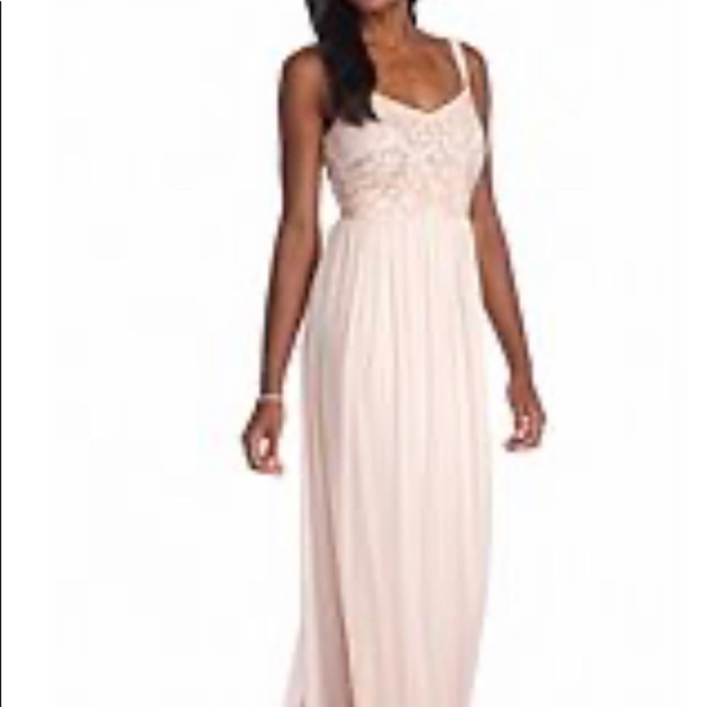 Adrianna Papell Bead and Sequin Bodice Gown, Sz 10